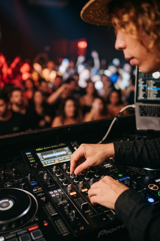 DJ GΛLE club performance